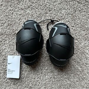 NIKE VAPOR SELECT LACROSSE ARM PADS MENS SIZE SMALL BLACK GRAY NEW